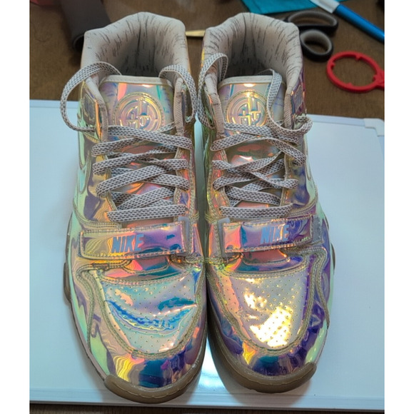 Nike 2013 Air Trainer 1 PRM QS Mid Nike Knows Size 11.5 super rare! iridescent main image 13